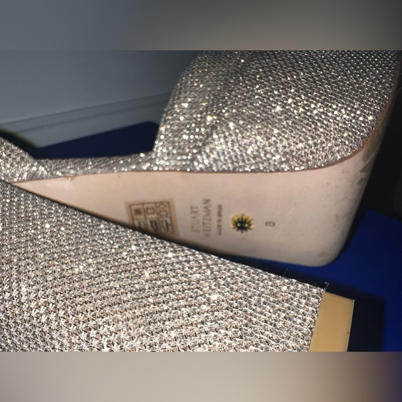 Stuart Weitzman Skyhigh 145 platform pump rose gold - Picture 10 of 15